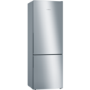 Refurbished Bosch Serie 4 KGE49VI4AG Freestanding 413 Litre 60/40 Fridge Freezer