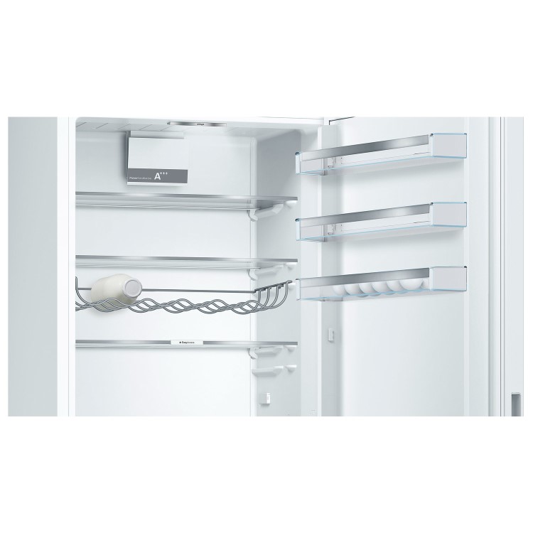 Bosch Serie 4 KGE49VW4AG 201x70cm 412L Freestanding Fridge Freezer - White