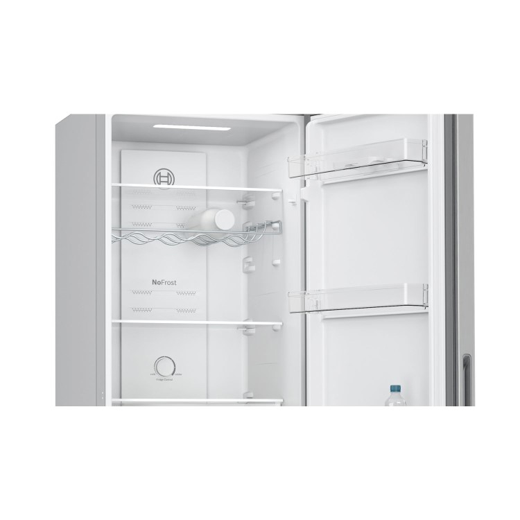 Bosch Series 2 255 Litre 50/50 Freestanding Fridge Freezer With FreshSense - Silver  