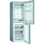 Refurbished Bosch Series 2 KGN33NLEAG Freestanding 279 Litre 60/40 Frost Free Fridge Freezer Stainless Steel