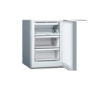 Refurbished Bosch Serie 2 KGN33NLEAG Freestanding Frost Free Fridge Freezer With Easy-access Freezer Shelf Stainless Steel