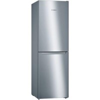 Bosch Serie 2 300 Litre 50/50 Freestanding Fridge Freezer Frost Free - Stainless Steel Look Bosch Serie 2 300 Litre 50/50 Freestanding Fridge Freezer Frost Free - Stainless Steel Look