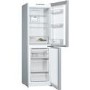 Bosch Serie 2 300 Litre 50/50 Freestanding Fridge Freezer Frost Free - Stainless Steel Look
