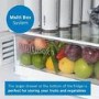 Bosch Series 2 300 Litre 50/50 Freestanding Fridge Freezer Frost Free - Stainless Steel Look