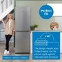 Bosch Serie 2 300 Litre 50/50 Freestanding Fridge Freezer Frost Free - Stainless Steel Look