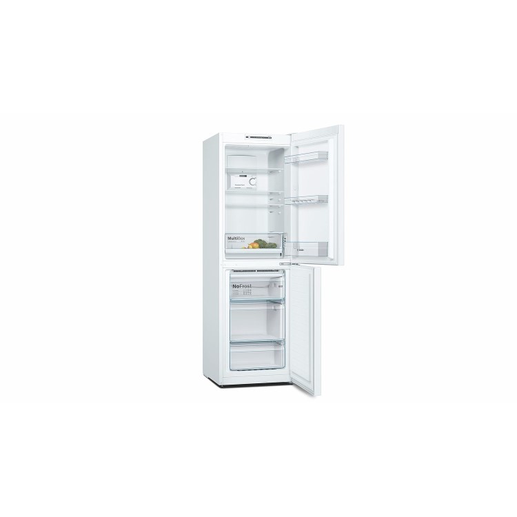 Bosch KGN34NW3AG 297 Litre Freestanding Fridge Freezer 50/50 Split Frost Free 60cm Wide - White