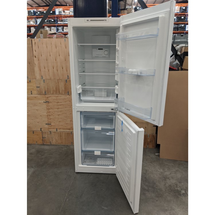 Refurbished Bosch Serie 2 KGN34NWEAG Freestanding 297 Litre 50/50 Frost Free Fridge Freezer