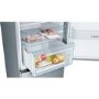 Refurbished Bosch KGN36VLEAG 324 Litre 60/40 Freestanding Fridge Freezer - Stainless steel look
