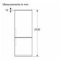 Refurbished Bosch Series 4 KGN392LAFG Frestanding 399 Litre 70/30 Frost Free Fridge Freezer Stainless Steel