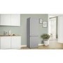 Refurbished Bosch Series 4 KGN392LAFG Frestanding 399 Litre 70/30 Frost Free Fridge Freezer Stainless Steel