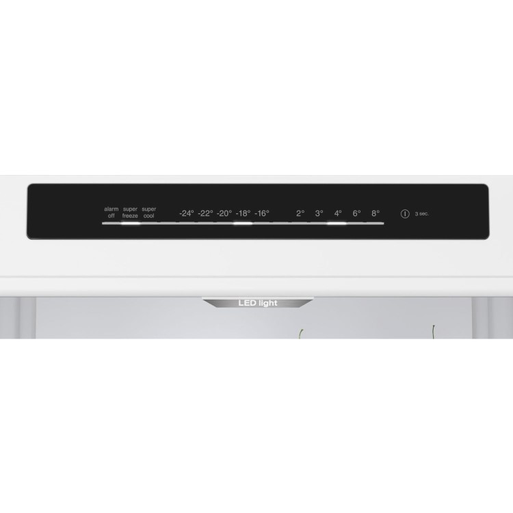 Refurbished Bosch Series 4 KGN392LAFG Frestanding 399 Litre 70/30 Frost Free Fridge Freezer Stainless Steel