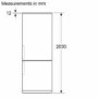 Refurbished Bosch Series 4 KGN392LAF Freestanding 363 Litre 70/30 Frost Free Fridge Freezer Stainless Steel