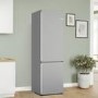 Refurbished Bosch Series 4 KGN392LAF Freestanding 363 Litre 70/30 Frost Free Fridge Freezer Stainless Steel