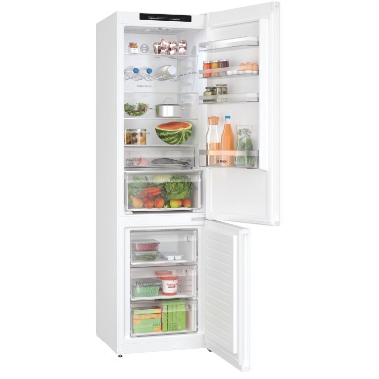 Bosch Series 4 363 Litre 70/30 Freestanding Fridge Freezer - White