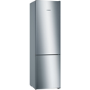 Bosch KGN39VL35G Serie 4 Frost Free Freestanding Fridge Freezer With VitaFresh Drawers - Stainless Steel Look