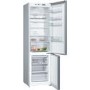 Refurbished Bosch Serie 4 KGN39VLEAG Freestanding 366 Litre 70/30 Fridge Freezer Stainless Steel