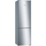 Bosch KGN39VLEBG Serie 4 Frost Free Freestanding Fridge Freezer With VitaFresh Drawers - Stainless Steel Look
