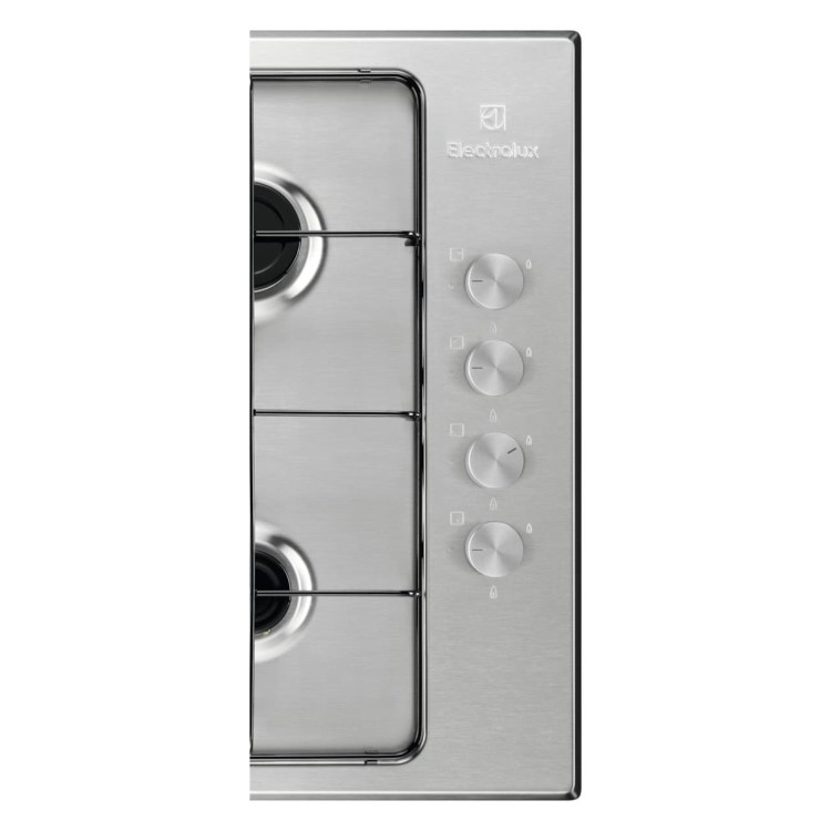 Electrolux 60cm 4 Burner Gas Hob - Stainless Steel