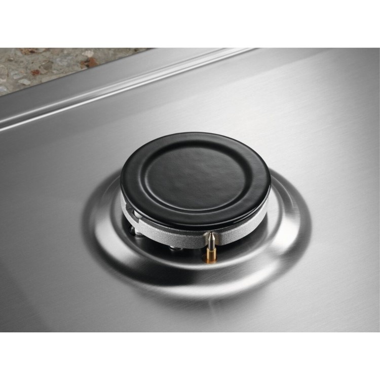 Electrolux 60cm 4 Burner Gas Hob - Stainless Steel