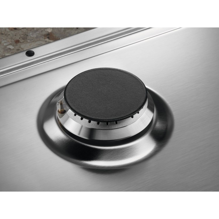 Electrolux 60cm 4 Burner Gas Hob - Stainless Steel