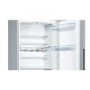 Refurbished Bosch Serie 4 KGV33VLEAG Freestanding 287 Litre 60/40 Fridge Freezer Stainless Steel
