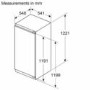 Neff N50 204 Litre In-column Integrated Fridge