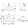 Smeg KI52E Cucina 52cm Canopy Cooker Hood Silver