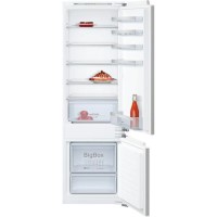 Neff KI5872F30G 54cm Wide 70-30 Integrated Upright Fridge Freezer - White