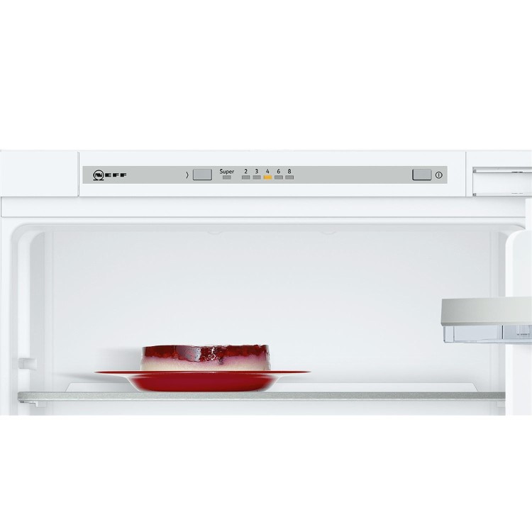 Neff KI5872F30G 54cm Wide 70-30 Integrated Upright Fridge Freezer - White