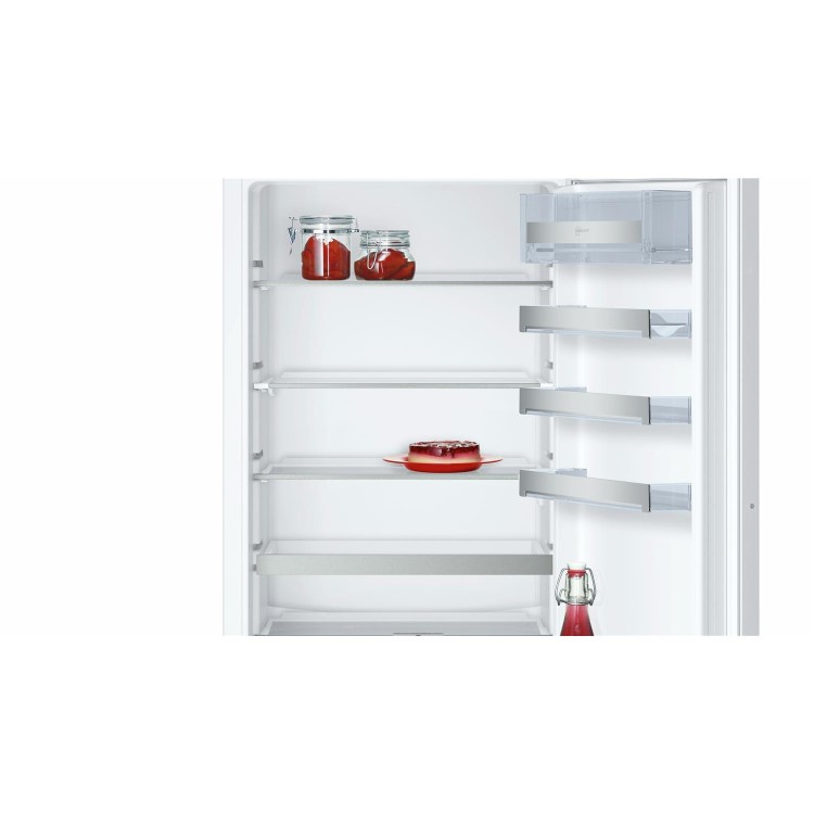 Neff KI6863F30G 56cm Wide 60-40 Integrated Upright Fridge Freezer - White