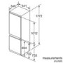 Neff N50 NoFrost Integrated Fridge Freezer