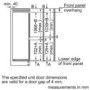 Neff N50 NoFrost Integrated Fridge Freezer