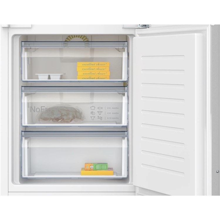 Refurbished Neff N50 KI7962FD0 Integrated 290 Litre 60/40 Frost Free Fridge Freezer White