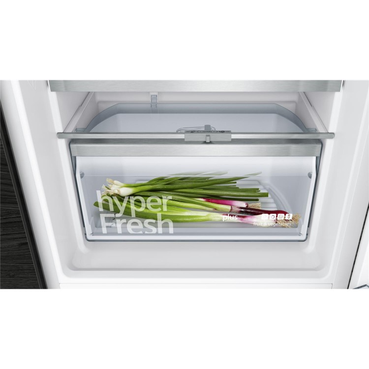 Siemens KI85NAD30G 56cm Wide Frost Free 50-50 Integrated Upright Fridge Freezer - White
