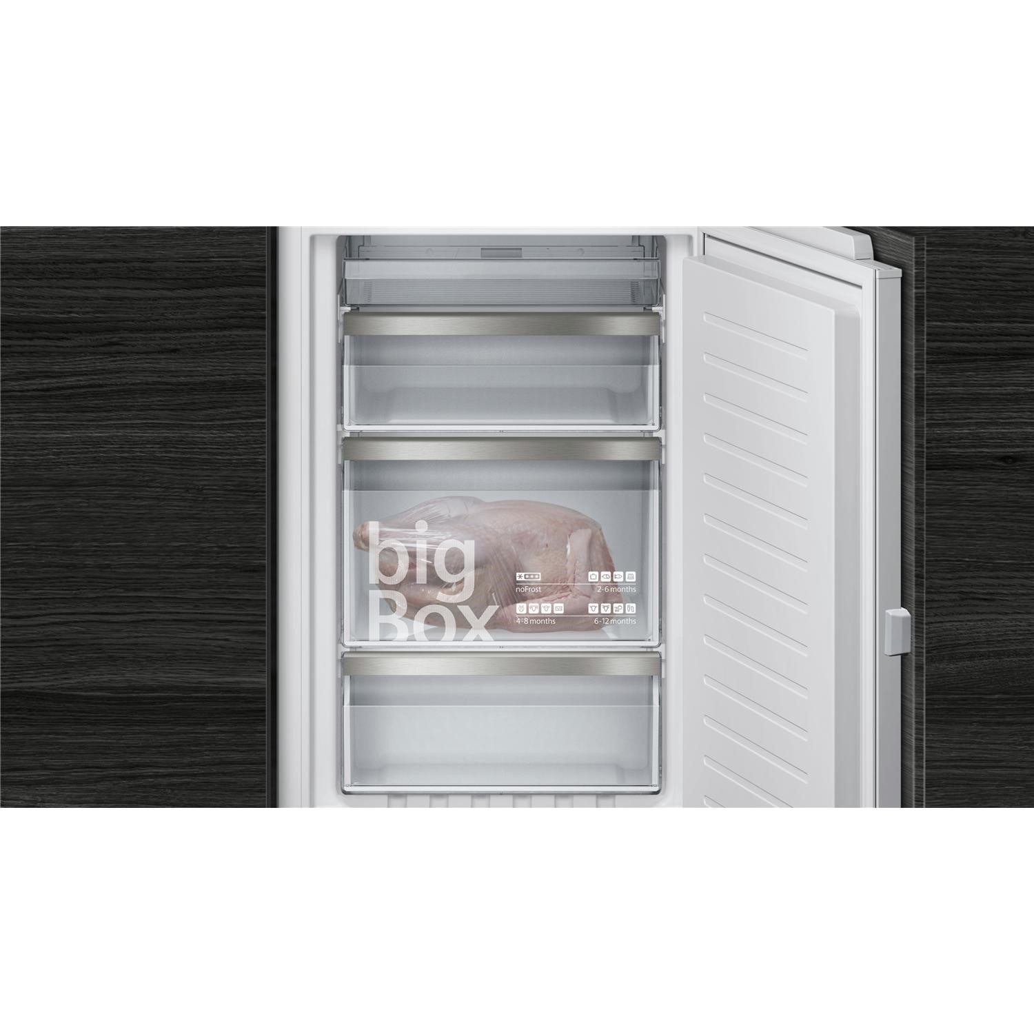 Siemens KI85NAD30G 56cm Wide Frost Free 50 50 Integrated Upright Fridge Freezer White Page 1 BuyItDirect.ie