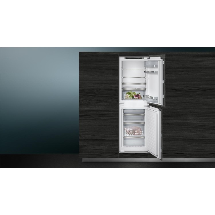 Siemens KI85NAD30G 56cm Wide Frost Free 50-50 Integrated Upright Fridge Freezer - White