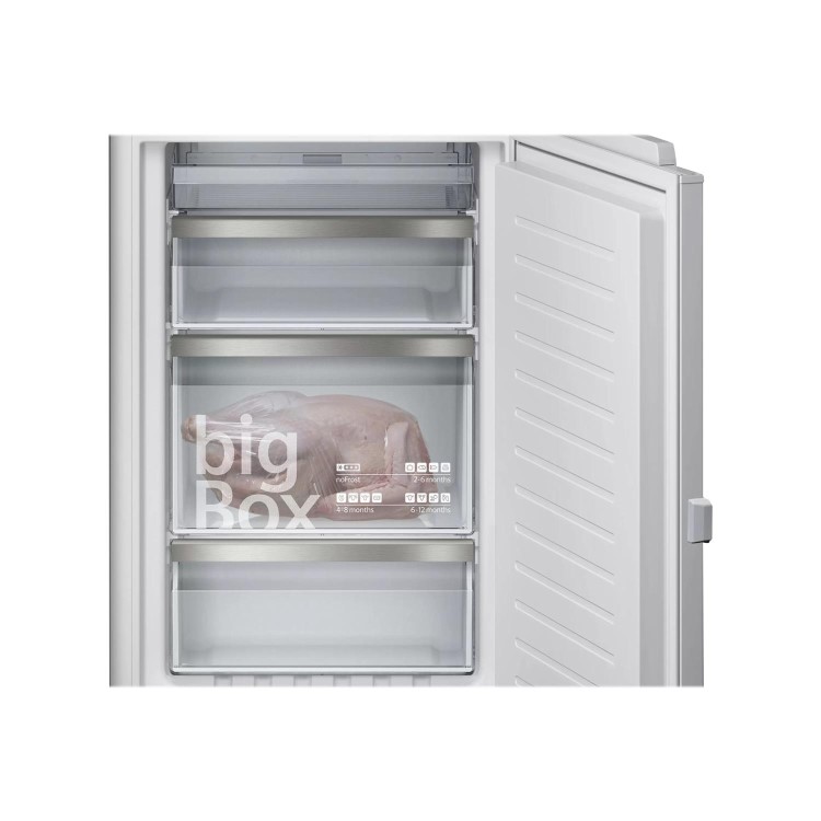 Refurbished Siemens KI85NADE0G iQ500 Integrated 246 Litre 50/50 Frost Free Fridge Freezer White