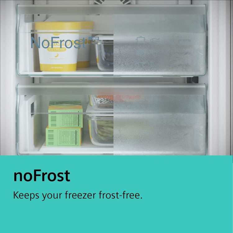 Siemens iQ500 254 Litre 60/40 Integrated Fridge Freezer