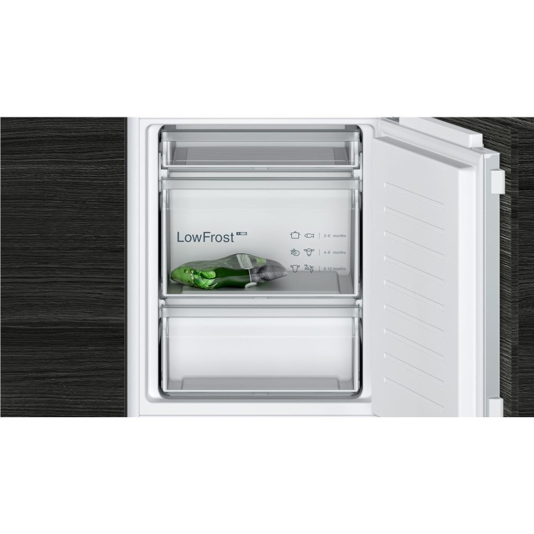 Refurbished Siemens KI86VVFE0G iQ300 Integrated 267 Litre 60/40 Low Frost Fridge Freezer White