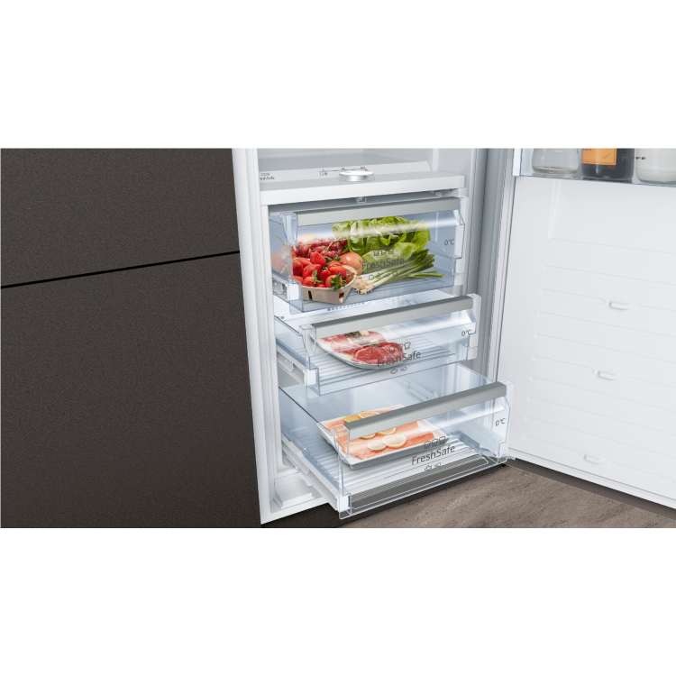 Neff KI8826D30 N90 269L Integrated Larder Fridge With Icebox & Zero Degree Drawer - Door-on-door