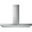 KI90XE Smeg 90cm Slimline Island Hood - Stainless Steel