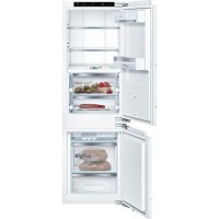 Refurbished Bosch Serie 8 KIF86PFE0 Integrated 223 Litre 60/40 Frost Free Fridge Freezer