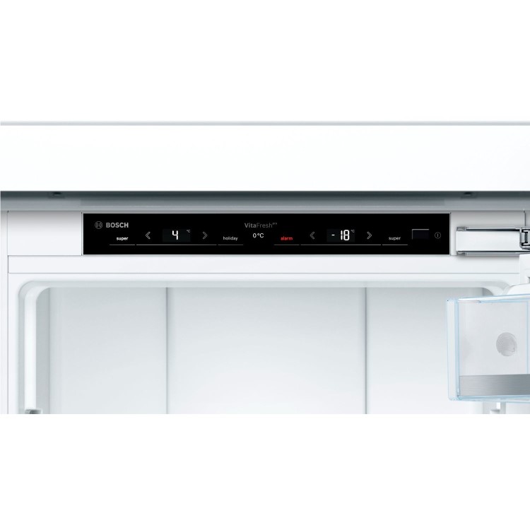 Refurbished Bosch Serie 8 KIF86PFE0 Integrated 223 Litre 60/40 Frost Free Fridge Freezer