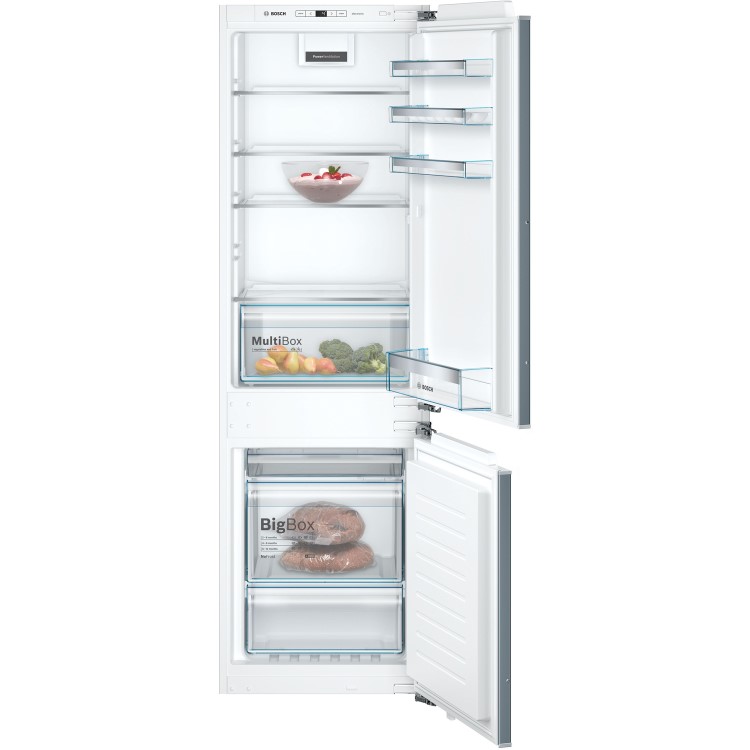Refurbished Bosch Serie 4 KIN86VFF0G Integrated 254 Litre 60/40 Fridge Freezer
