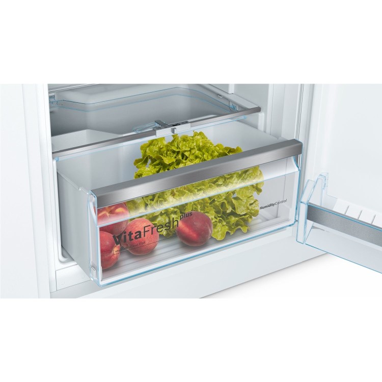 Refurbished Bosch KIR21ADD0 Serie 6 Freestanding 144 Litre Fridge White