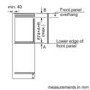 Refurbished Bosch KIR21ADD0 Serie 6 Freestanding 144 Litre Fridge White
