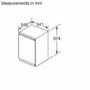 Bosch Series 2 136 Litre In-column Integrated Fridge