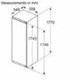 Bosch Series 6 310 Litre Integrated Fridge