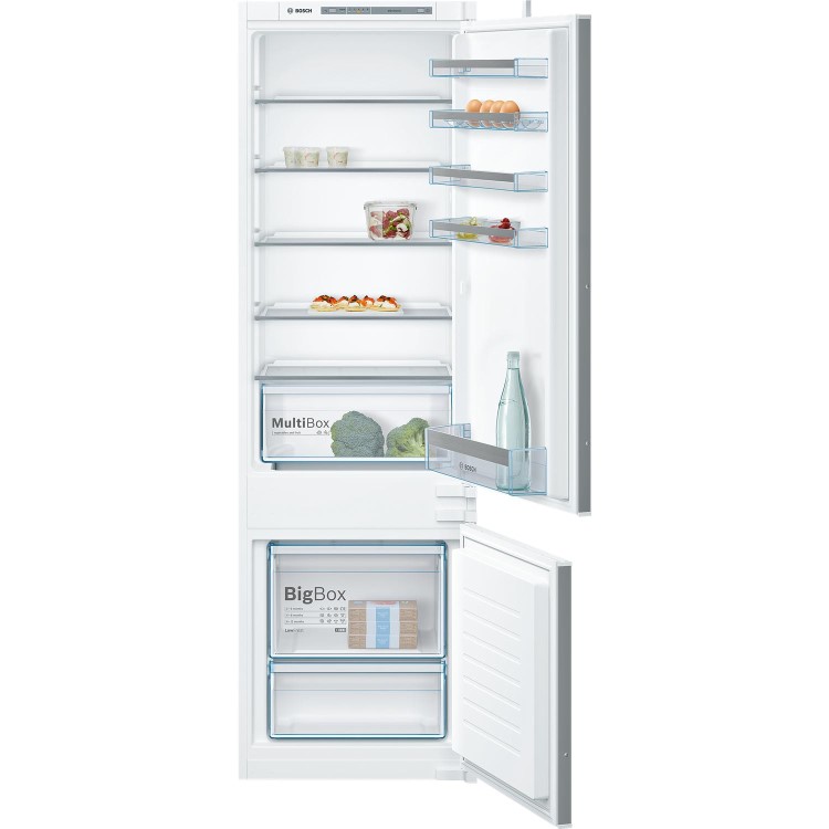 Refurbished Bosch KIV87VS30G Serie 4 Integrated 273 Litre 70/30 Fridge Freezer White