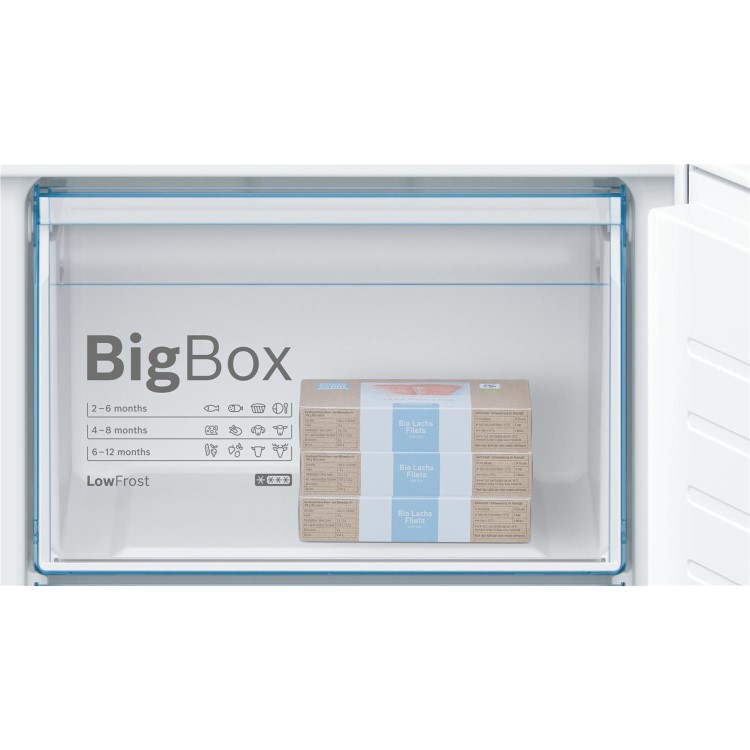 Refurbished Bosch KIV87VS30G Serie 4 Integrated 273 Litre 70/30 Fridge Freezer White